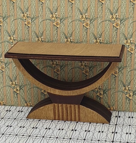Dollhouse art deco console - console, or