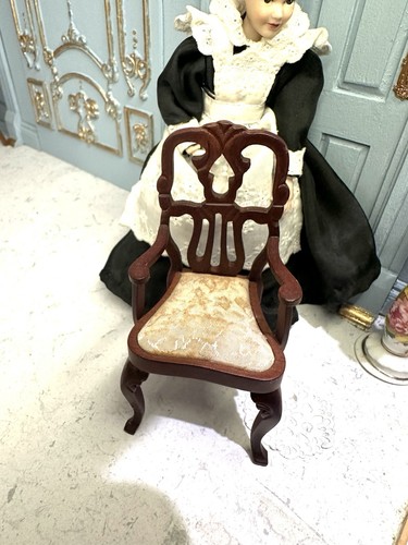 Dolls house mahogany finish