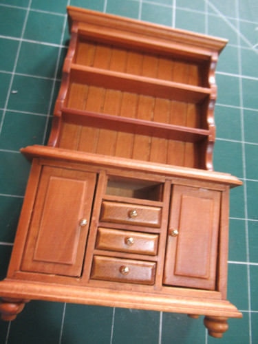 Dolls house welsh dresser - welsh,