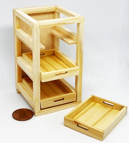 Dolls house wooden - dolls,