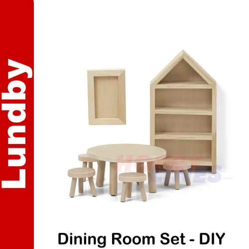Lundby dining room - dining, set