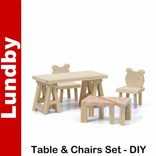 Lundby table and chairs diy - lundby,