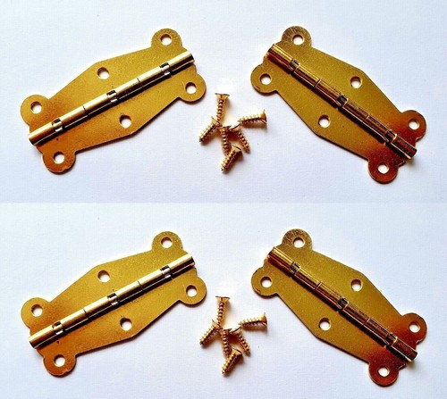 Pack gold hinges 90 - 4,
