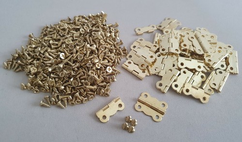 Gold hinges diy - +, screws