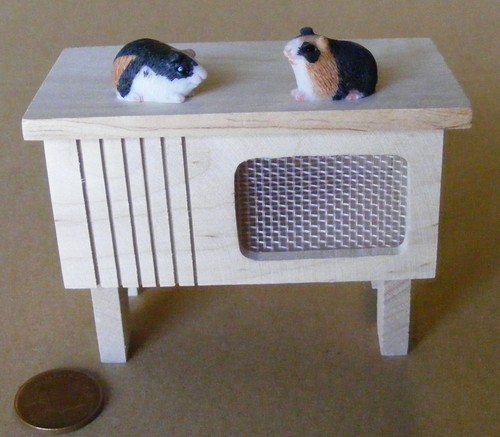 Dolls house natural finish - dolls,