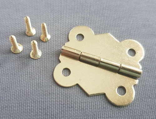 Large gold hinges - gold,