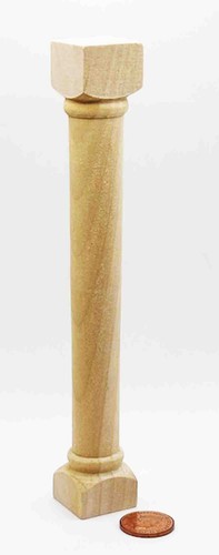Dolls house column pillar - column,