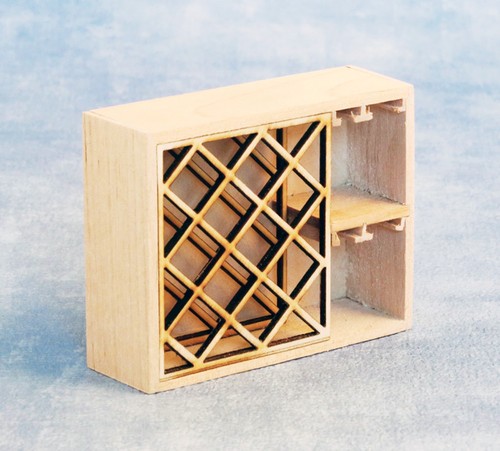 Dolls house empty natural - dolls,