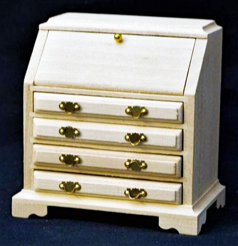 Dolls house writing desk - house,