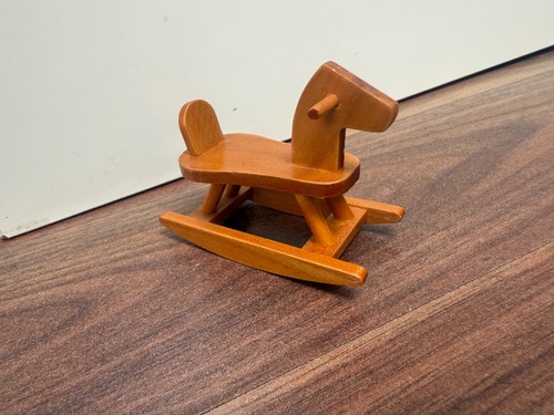 Dolls house wooden rocking - house,