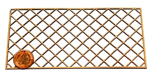 Dolls house trellis fence - trellis,