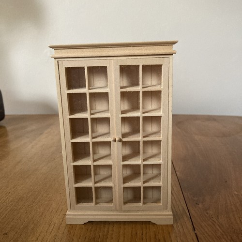 Dolls house wooden book - dolls, case