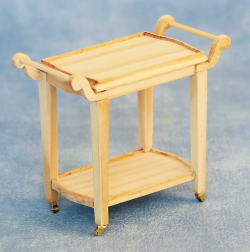 Dolls house serving trolley - dolls,