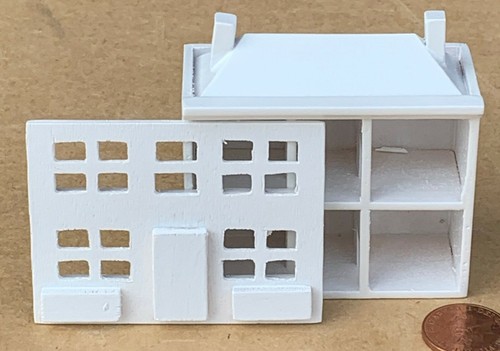 Dolls house natural finish - natural,
