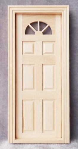 Dolls house wooden door - dolls,
