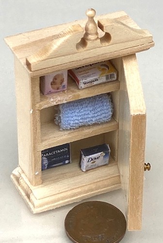 Dolls house natural finish - natural,