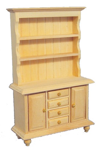 Dolls house natural - house, finish
