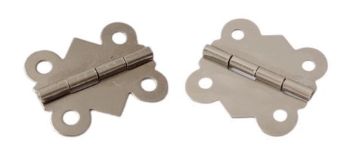 Mini silver hinges door box - hinges,