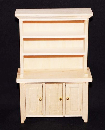 Dolls house wood dresser - dolls,