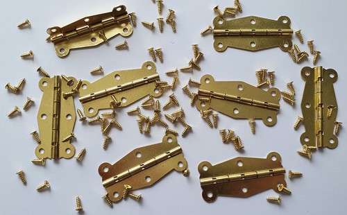 10x butterfly gold - brass, 90°