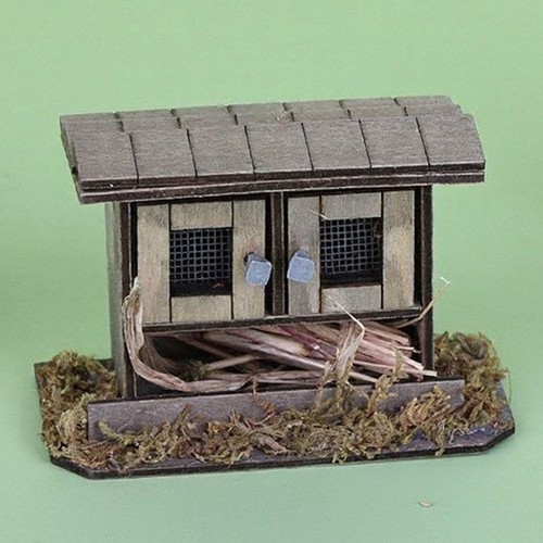 Miniature wooden house - miniature,