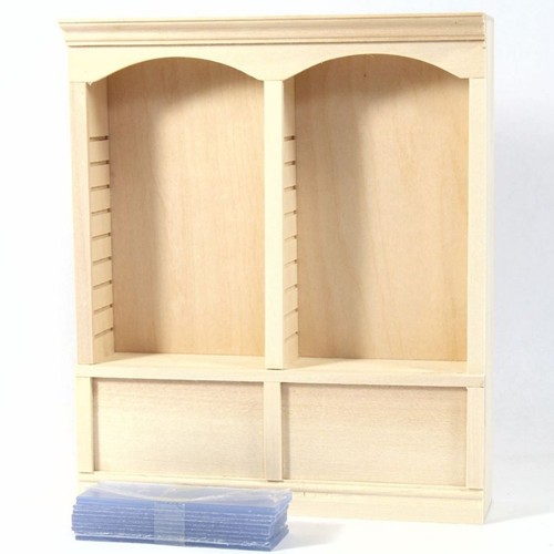 Dolls house shelf unit - dolls,