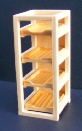 Dolls house natural finish - natural,