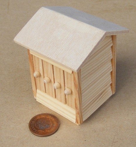Dolls house bee hive natural - house,