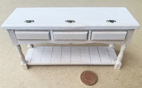 Dolls house natural finish - dolls,