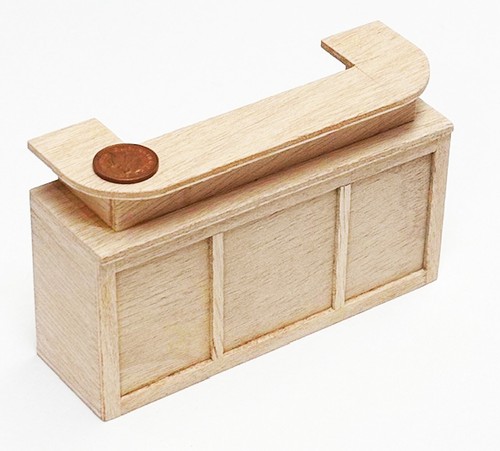 Dolls house curved - curved, bar